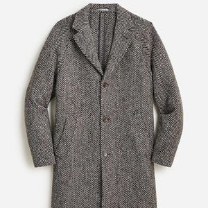 J Crew Donegal Tweed Overcoat 40R/ 42R